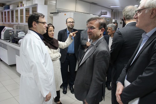بازدید دکتر چوبینه  
