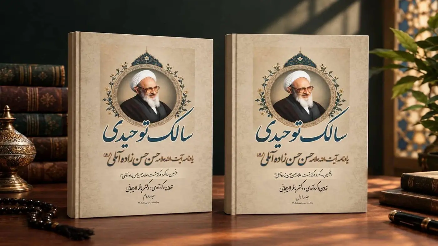 ویرایش سوم کتاب بزرگداشت علامه حسن‌زاده آملی به کوشش دکتر باقر لاریجانی 